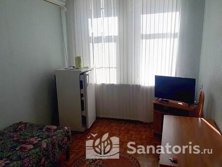 Одноместный номер гостиницы «Баскунчак» основного корпуса