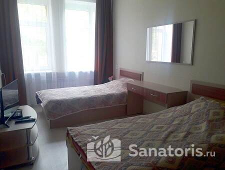 Двухместный номер гостиницы «Баскунчак» основного корпуса