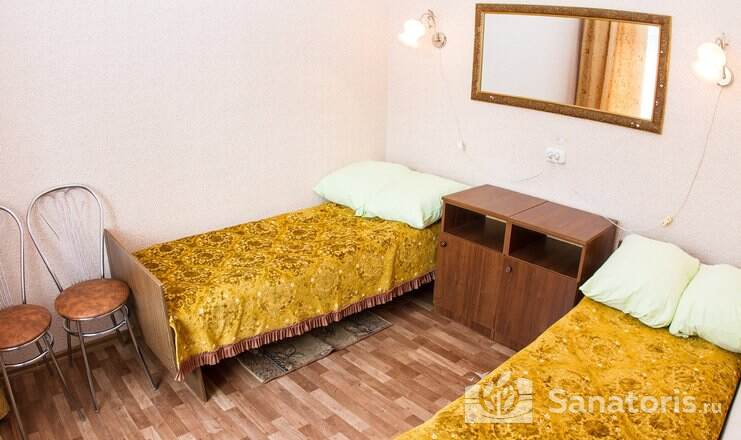 Двухместный двухкомнатный улучшенной комфортности Корпус 6