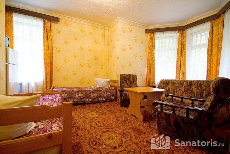 Стандарт двухкомнатный (трехместный) корпус 1-2