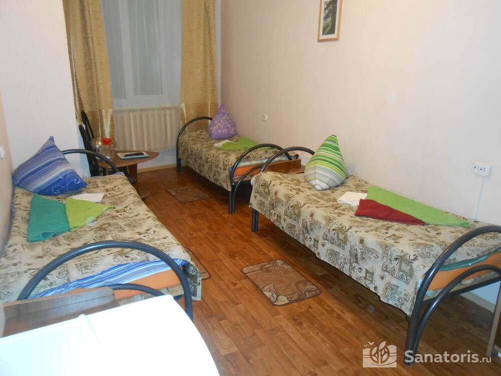 Трехместный однокомнатный номер 6 корпус 1 категория