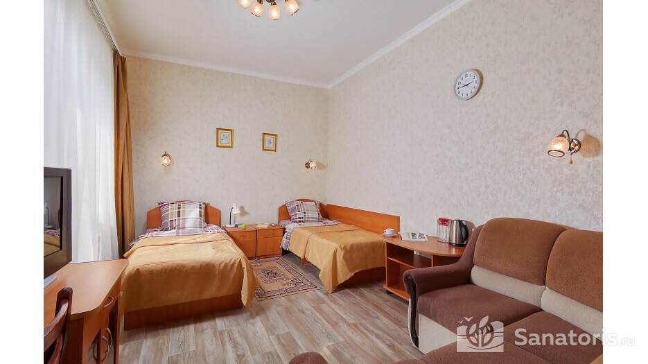 Номер первой категории двухместный(однокомнатный) Главный корпус