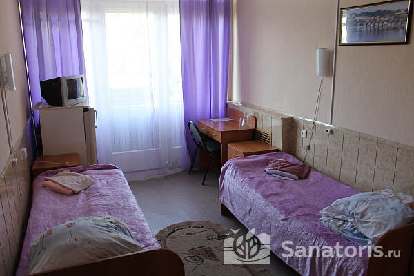 Место в 2-х местном номере с удобствами ,  2 корпус