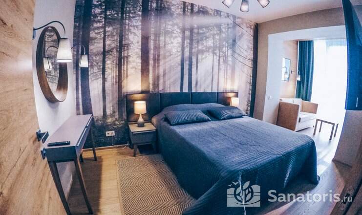 УЛЬТРАСОВРЕМЕННЫЙ НОВЫЙ ДВУХКОМНАТНЫЙ НОМЕР «SUPERLUX» (202, 302