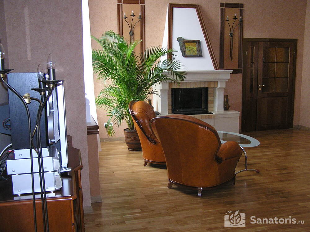 1 местный двухкомнатный номер с камином и бильярдом корпус 10