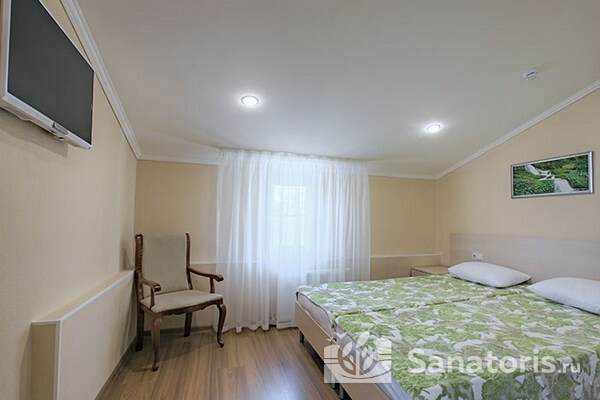 Эконом двухкомнатный трехместный