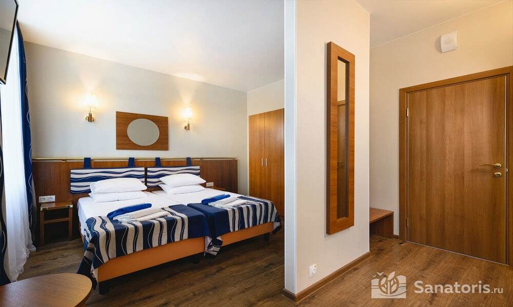 Однокомнатный двухместный "Стандарт" "Улучшенный" Север корпус №