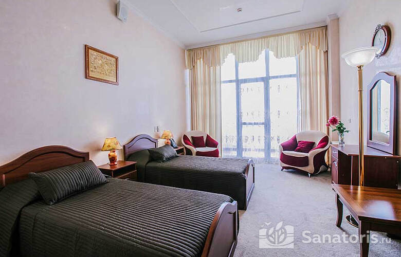 Апартаменты трехкомнатные двухместные