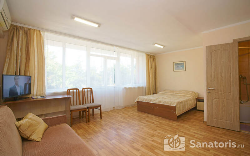 Двухместный однокомнатный с кондиционером Корпус "Василёк"