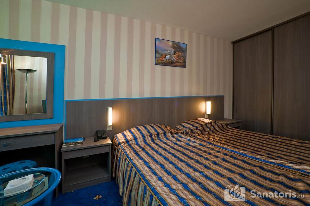 Двухместный номер 1 категории главный корпус Молния