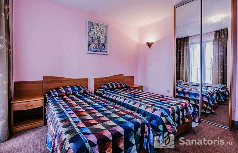 Стандарт TWIN однокомнатный двухместный 1 категории с балконом