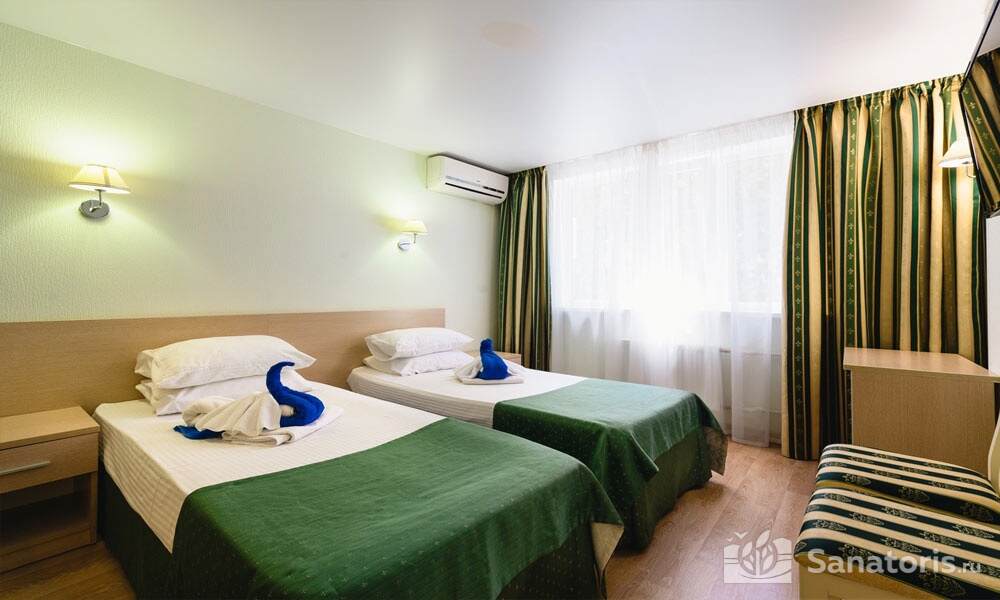 Двухкомнатный двухместный "Комфорт" корпус №6 