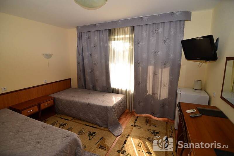 1 категория. 2-местный с балконом и видом на море (Корпус 2)