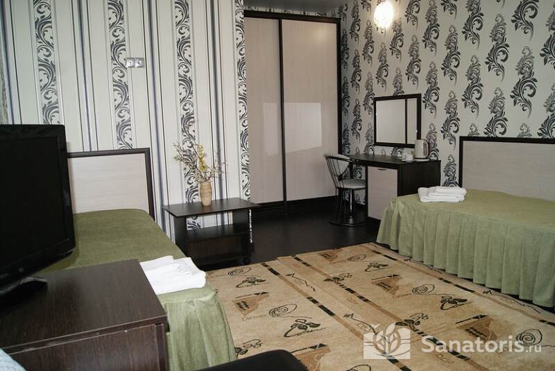 1 категория. 2-местный с раздельными кроватями южная сторона (Ко