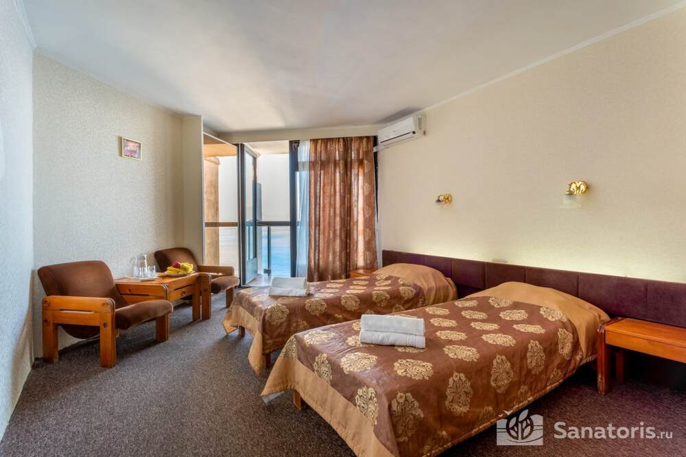 Номер 1-категории 2-местный Улучшенный (Юг), корпус Дружба