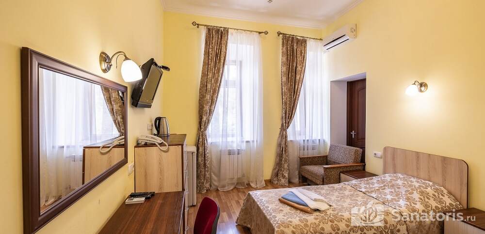 Номера 1 категории эконом 1-комн.2-местн. (без балкона) 4 корпус