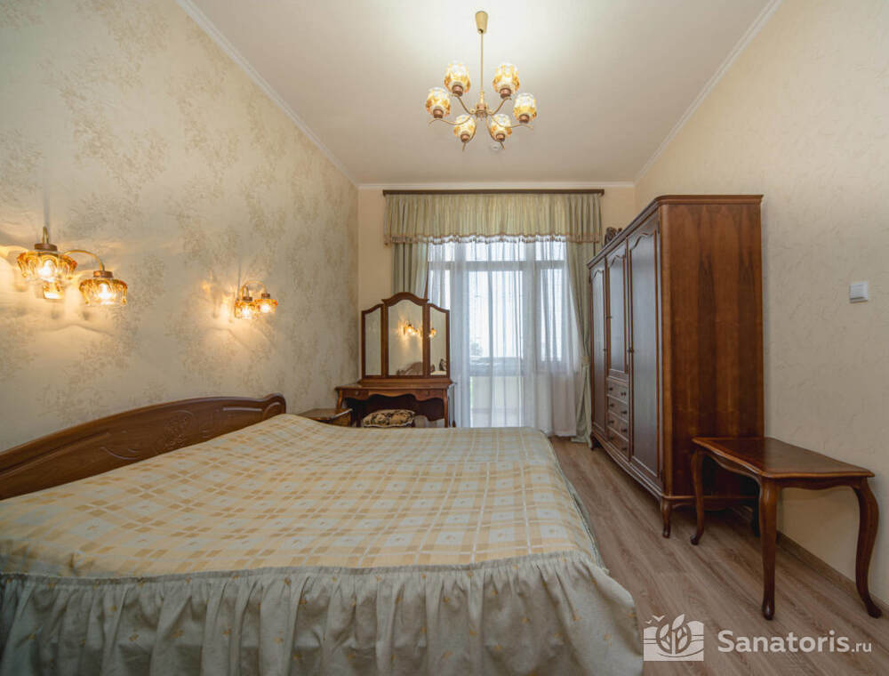 Двухкомнатный Люкс (вид на парк) Корпус №1 «Империал» 