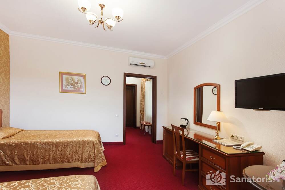 Однокомнатный двухместный номер (Стандарт 1 категории — 26 м2)