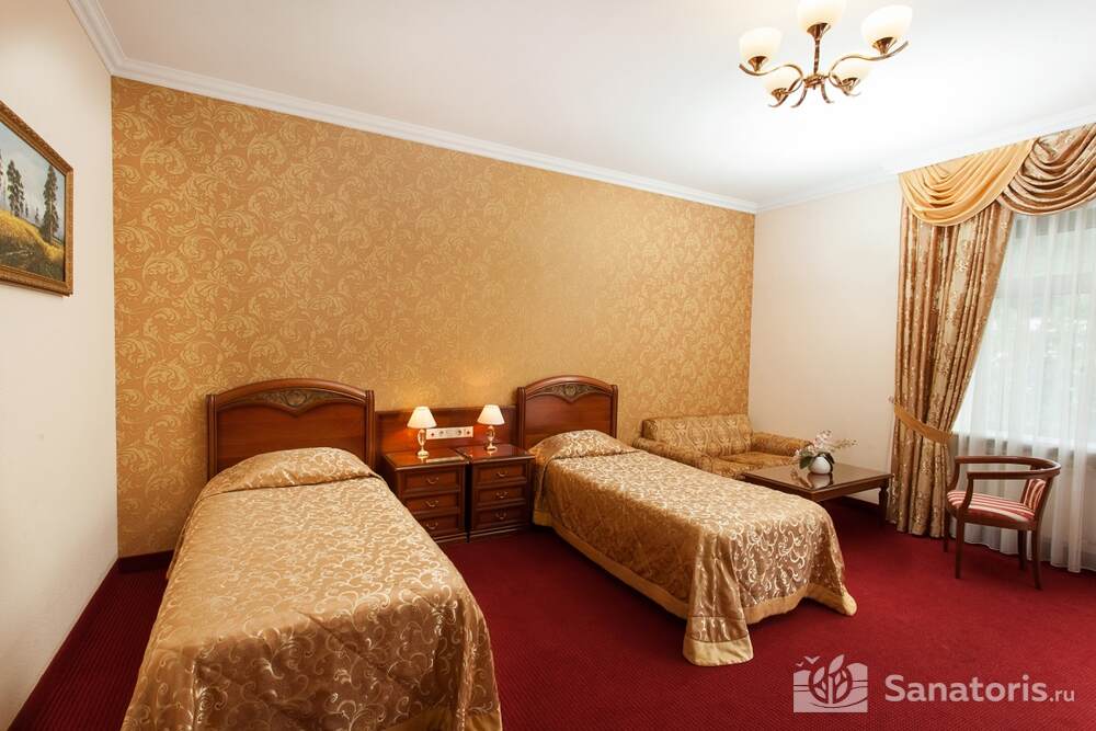 Однокомнатный двухместный номер (Джуниор сюит — 36 м2)