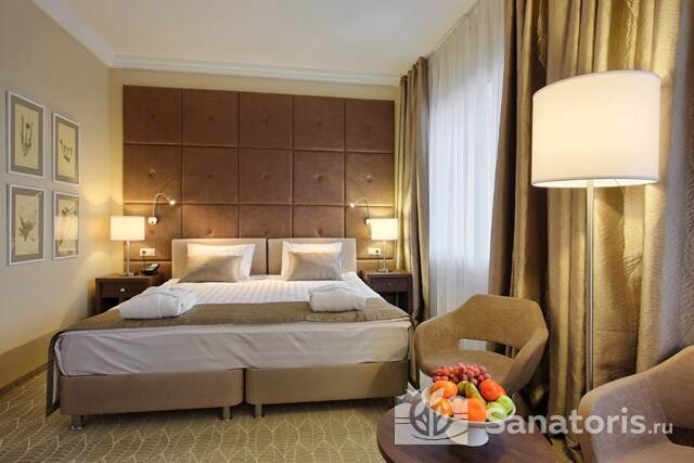 Однокомнатный двухместный номер Comfort 4* (Вид во внутренний дв