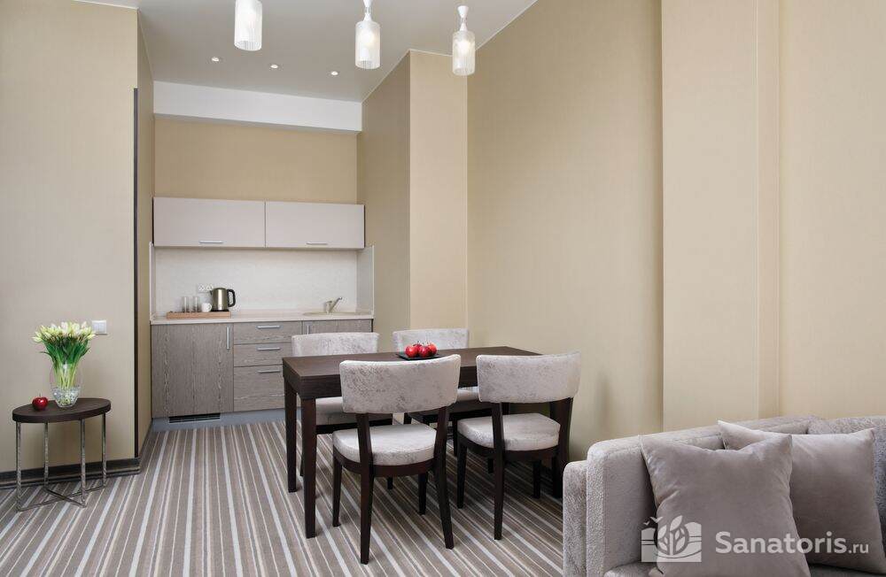 Апартаменты с террасой Двухкомнатный