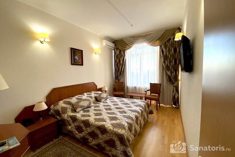 Двухместный 1-комнатный Стандарт (DBL) 1-местное размещение