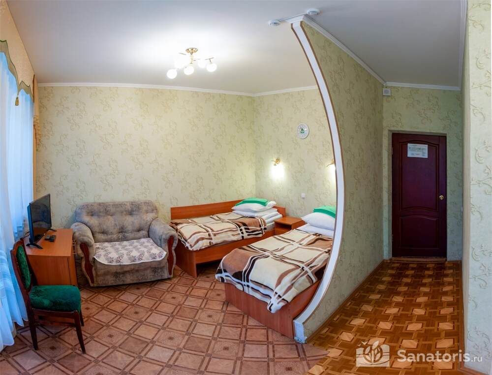 Корпус "Сандугач" Улучшенный 2-х местный, 1-комнатный