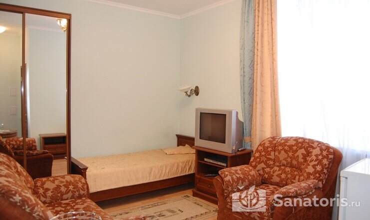 Одноместный однокомнатный номер повышенной комфортности