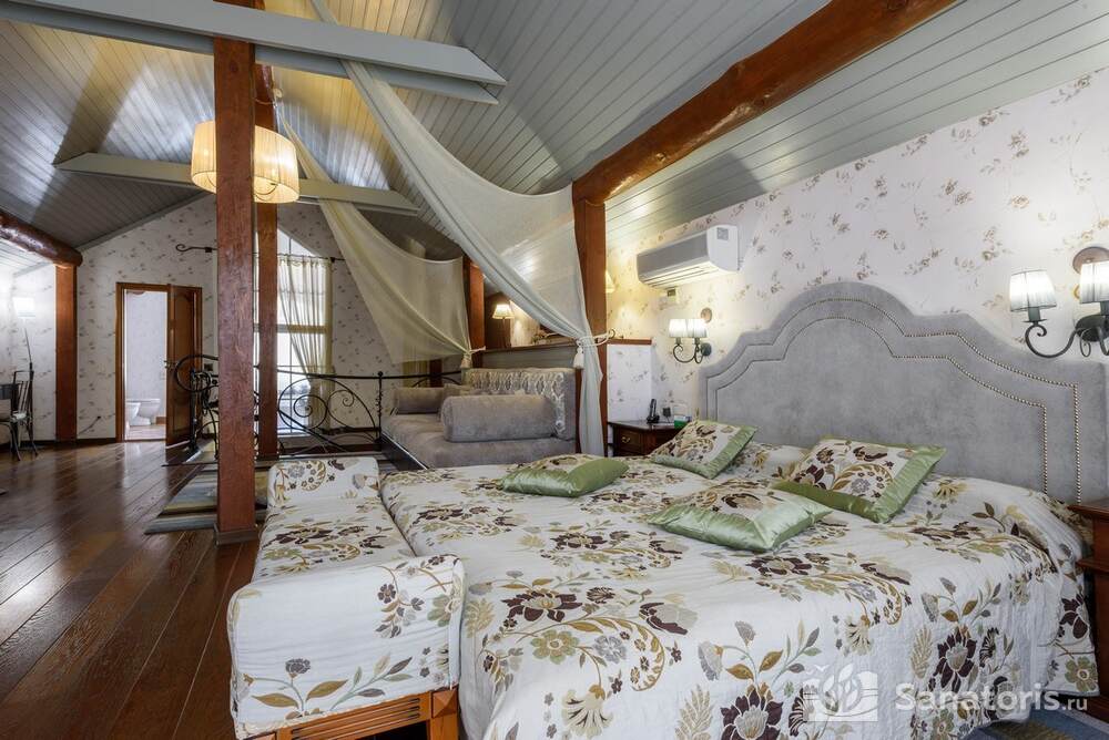 Люкс дуплекс 4* в Эко-отеле «ЭХО»