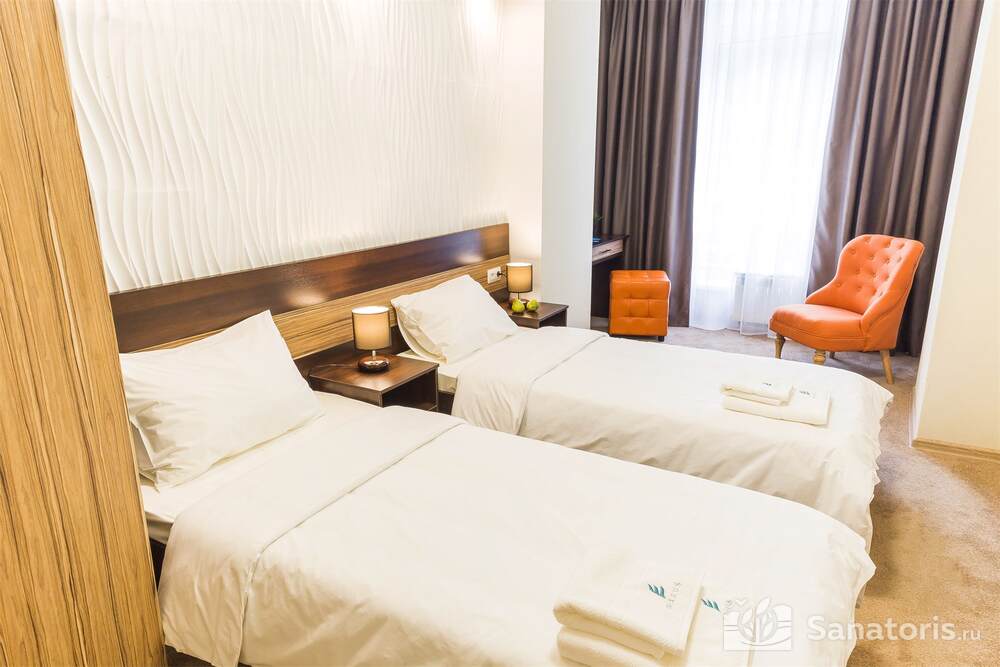 Двухместный стандарт с 2 раздельными кроватями