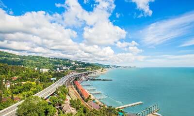 Курортный поселок Хоста