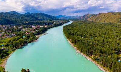 Поселок Катунь