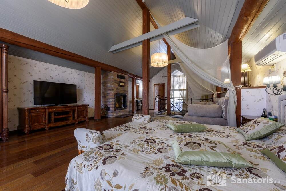 Люкс дуплекс 4* в Эко-отеле «ЭХО»