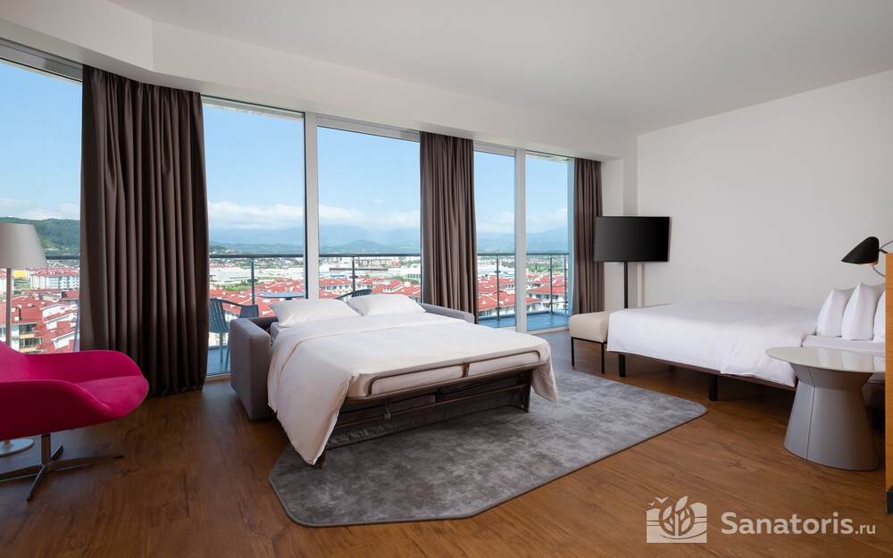 Полулюкс с видом на горы