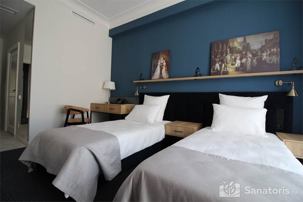 Стандарт Твин вид на город с балконом