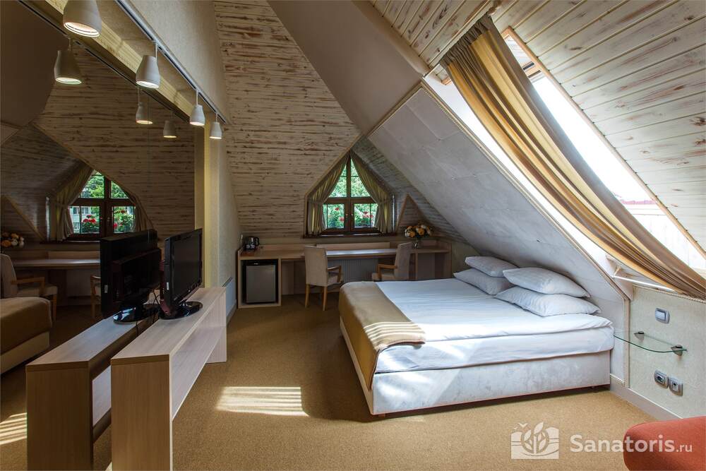 Двухместный номер "Ванильное небо" (мансарда)