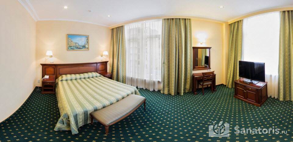 Корпус "МОРСКОЙ БРИЗ" номер "Люкс двухкомнатный" без балкона