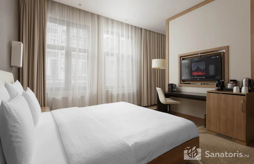 Люкс Привилегия с одной двуспальной кроватью