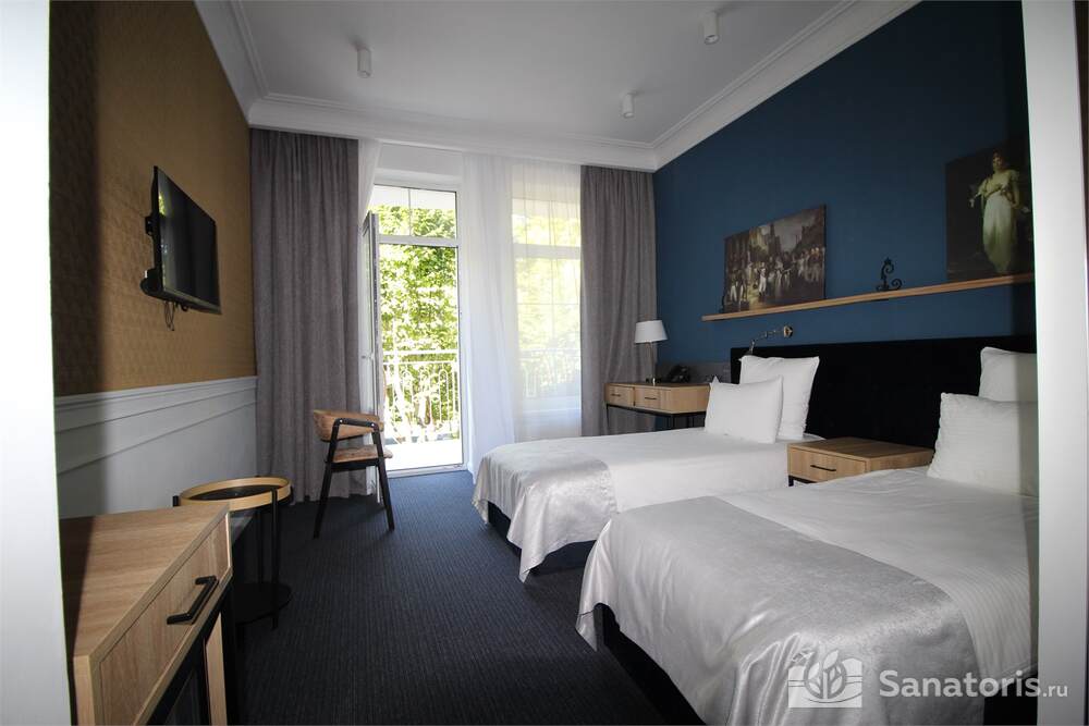 Стандарт Твин вид на парк с балконом