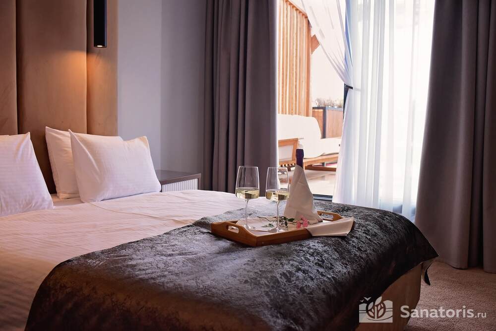 Номер "Малый люкс с террасой" в корпусе № 2