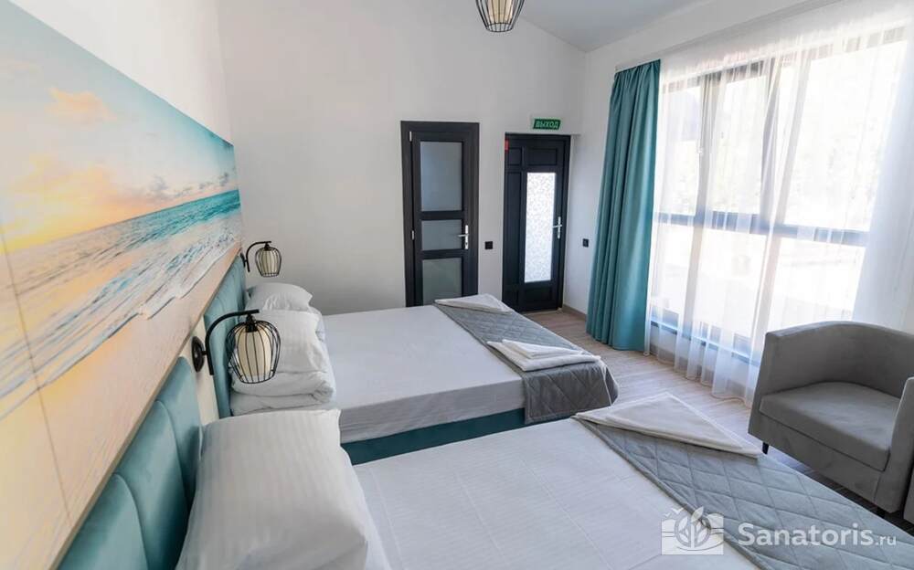 Номера Deluxe в коттеджах с верандами