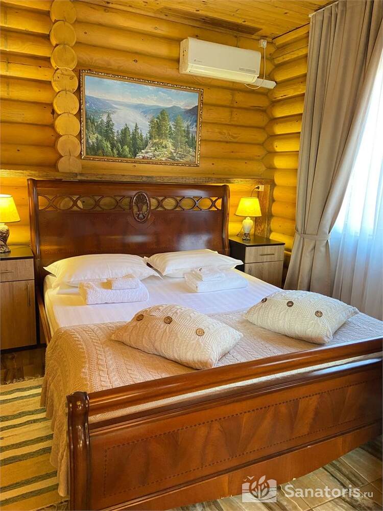 Вилла-СПА коттедж с баней и подогреваемой купелью